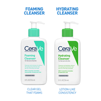 CeraVe Foaming Cleanser Face Wash For Oily Skin with Hyaluronic Acid, Ceramides & Niacinamide