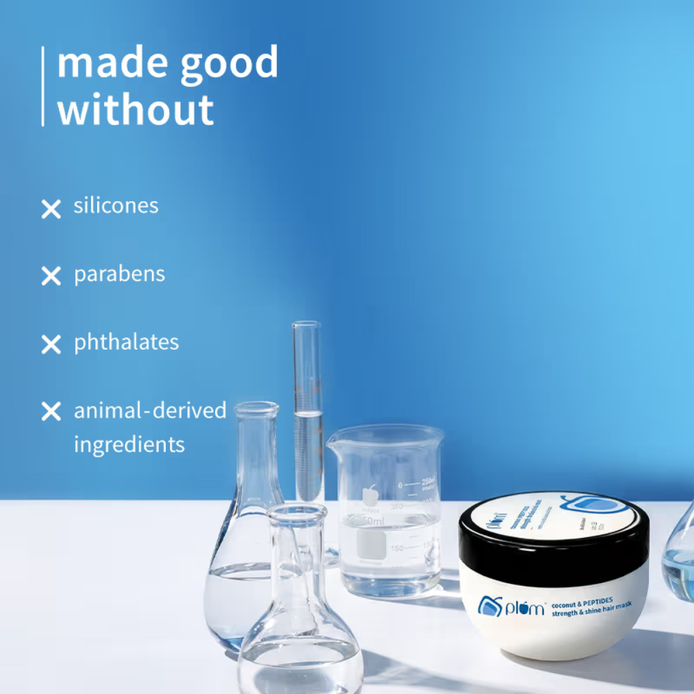 Plum Coconut & Peptides Hair Mask For Soft- Shiny Hair