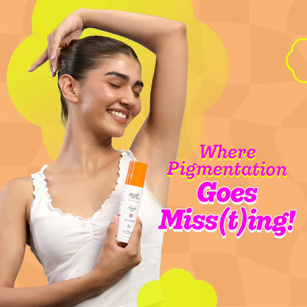 Chemist At Play Exfoliating Underarm Spray Mist With 10% AHAs + 2% Niacinamide Fades Pigmentation