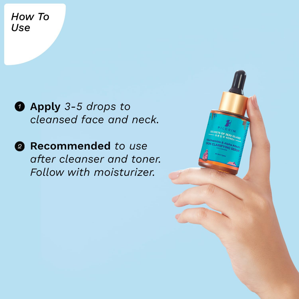 Pilgrim Skin Clarifying Serum With Niacinamide & Alpha Arbutin
