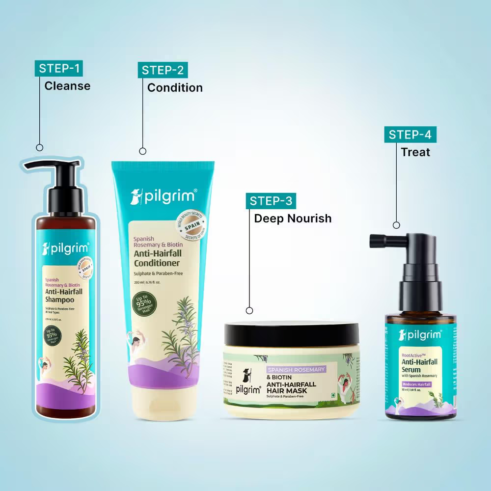 Pilgrim Spanish Rosemary & Biotin Anti-Hairfall Shampoo