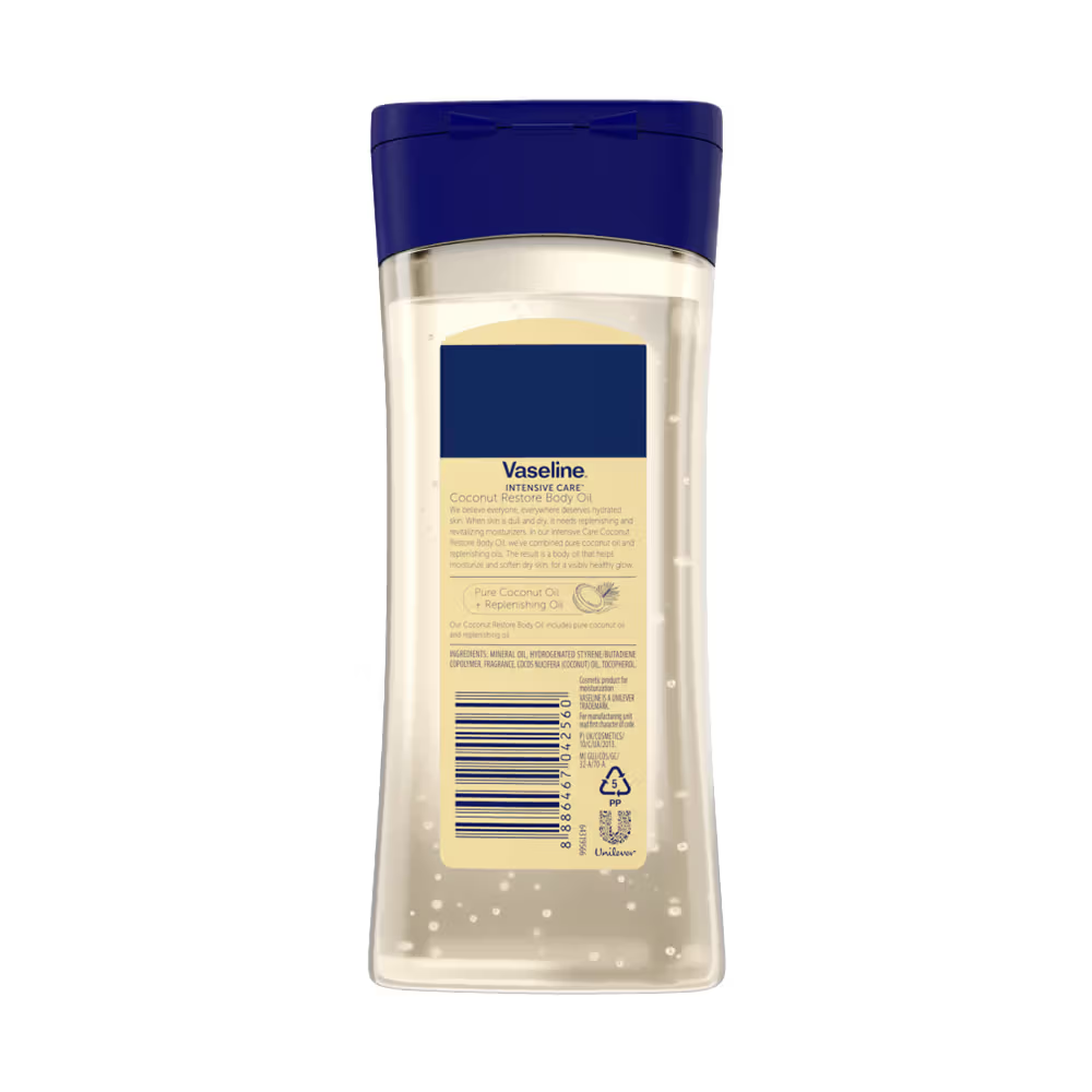 Vaseline Intensive Care Coconut Restore Body Oil
