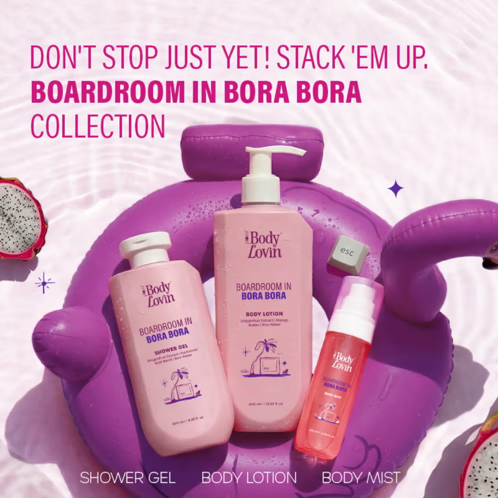 Plum BodyLovin’ Boardroom In Bora Bora Body Lotion, Hydrating, Brightening Sweet Tropical Fragrance