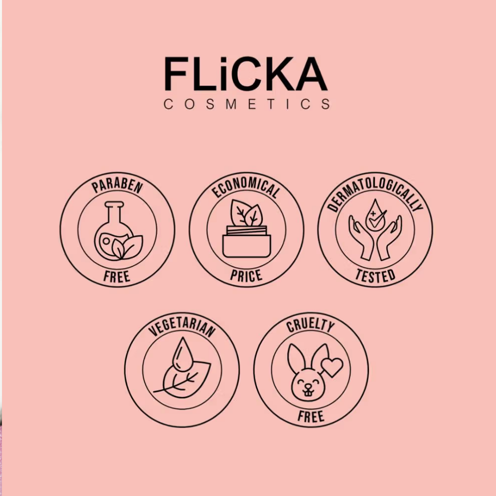 FLiCKA R U Ready Liquid Matte Lipstick Light Weight Easy Apply Smooth Finish