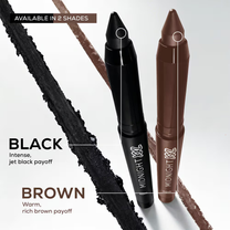 Renee Cosmetics Midnight XXL Waterproof, Smudge-Proof Kohl With Sharpener
