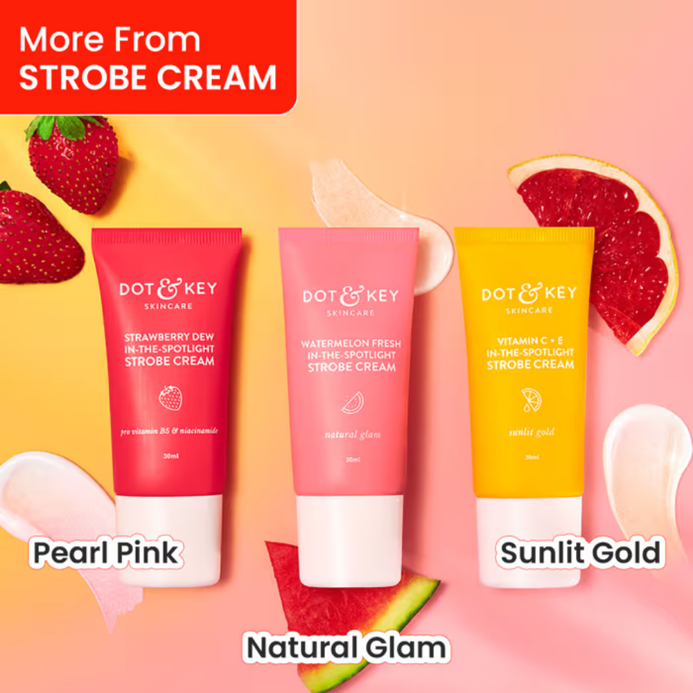 Dot & Key Vitamin C + E In The Spotlight Strobe Cream, Sunlit Gold