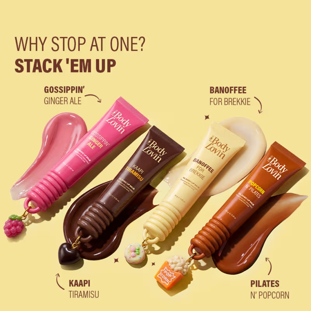 Plum BodyLovin' Banoffee For Brekkie Glassic Lip Balm - Clear Gloss