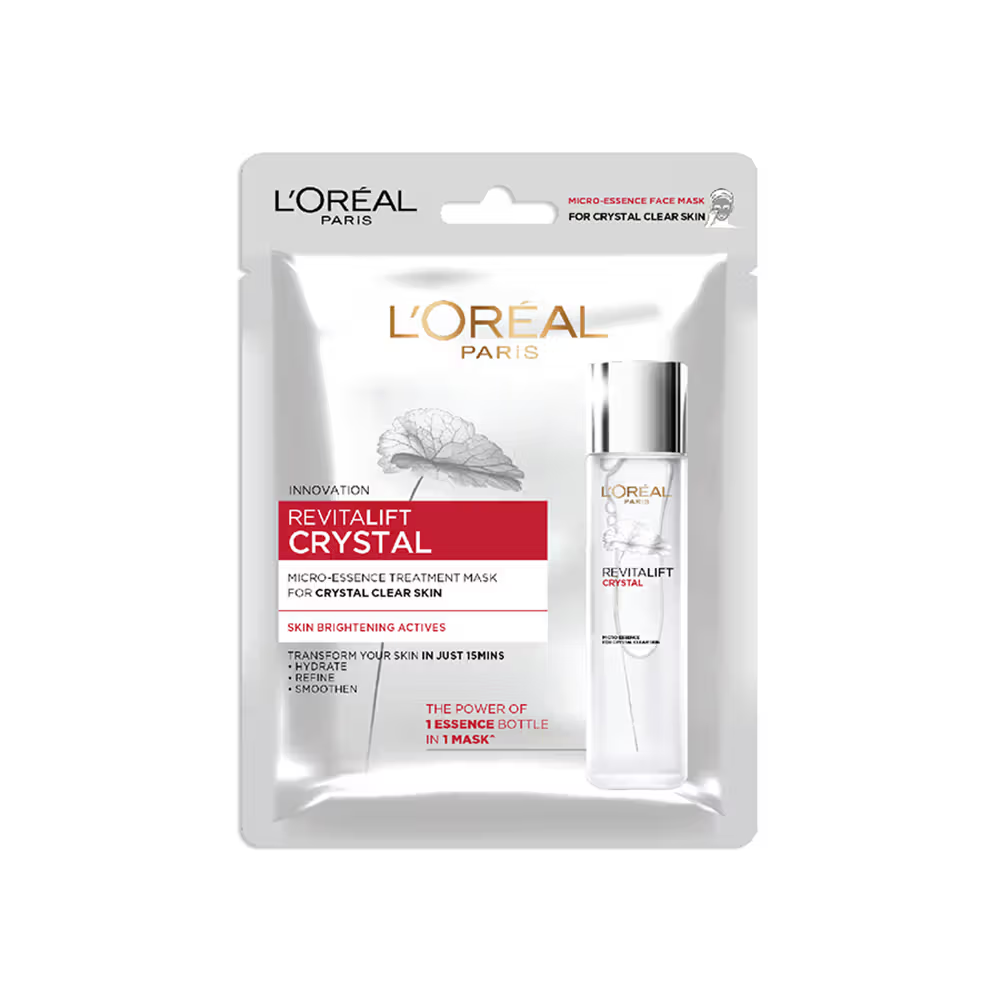 L'Oreal Paris Revitalift Crystal Micro-Essence Sheet Mask