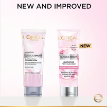 L'Oreal Paris Glycolic Bright Daily Foaming Face Cleanser