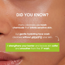Simple Refreshing Facial Wash, 100% Soap-Free | Perfect for Sensitive Skin
