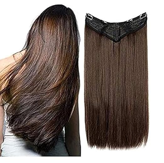 Straight Texture in Natural Brown Colour Hair Extensions