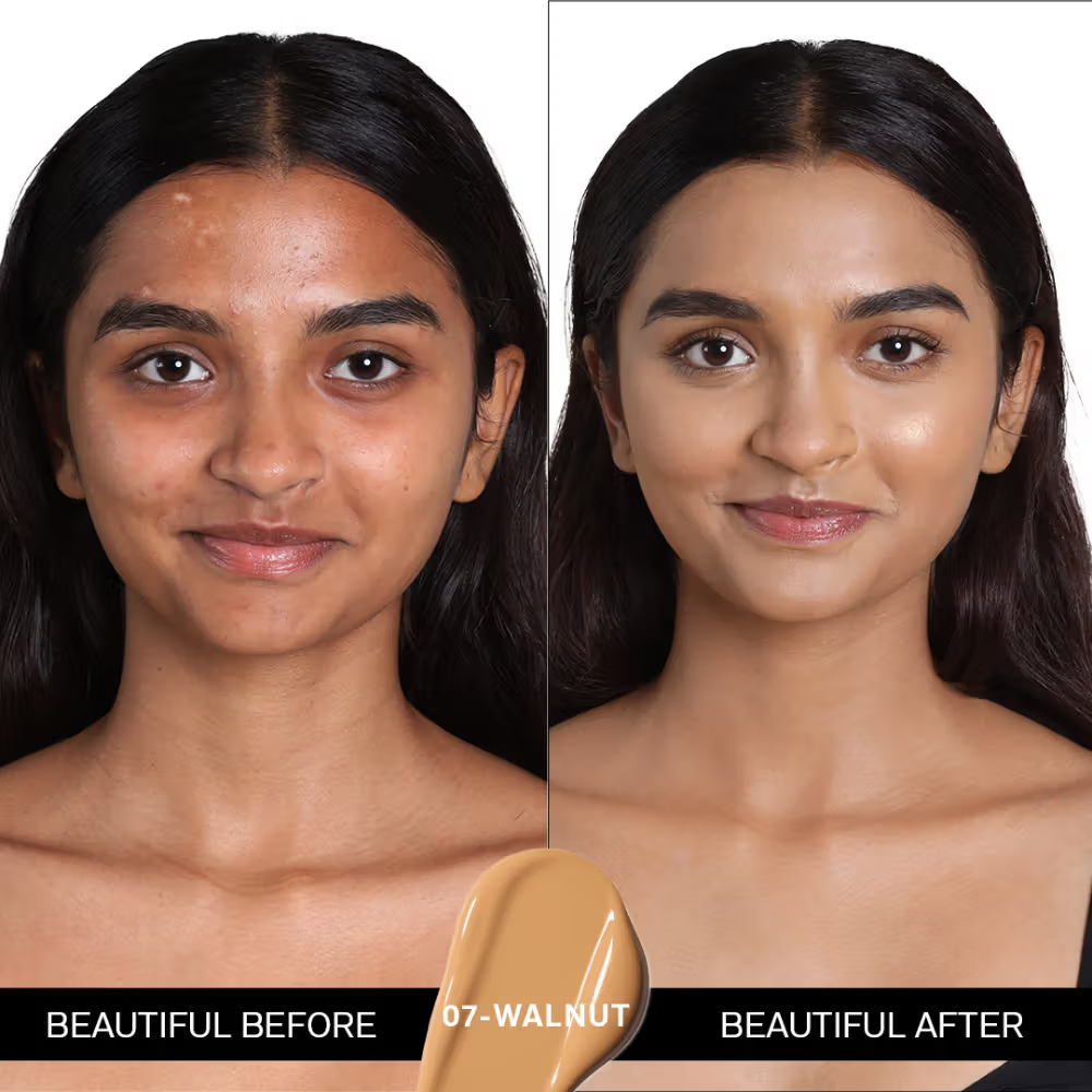 FLiCKA Flawless Femme HD Liquid Foundation Dewy Finish Long Lasting Medium High Coverage